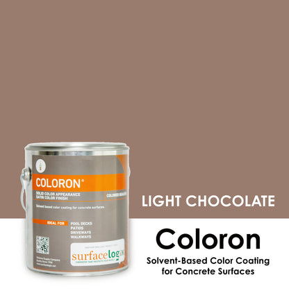 Coloron - Solvent-Based Color Coating for Concrete