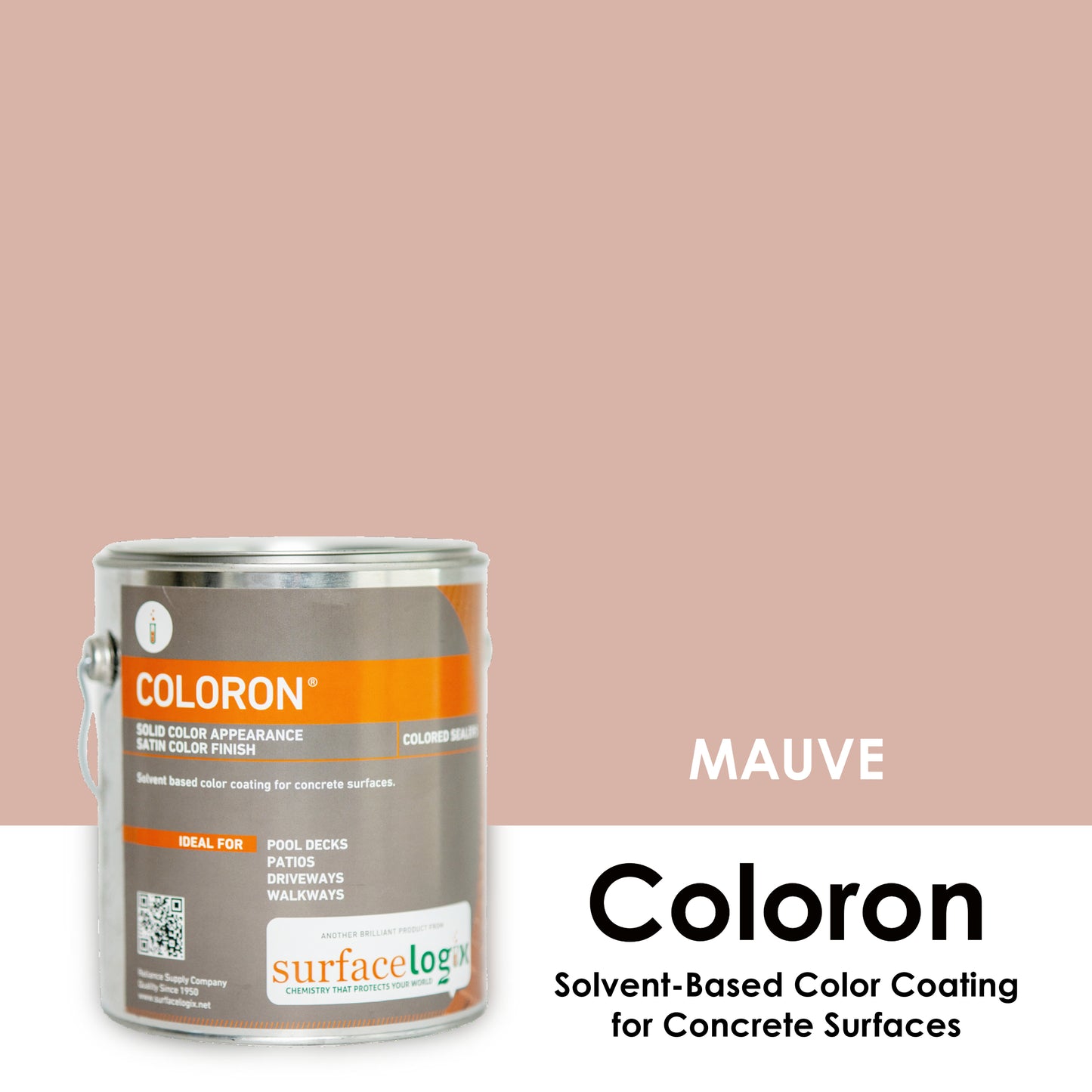 Coloron - Solvent-Based Color Coating for Concrete