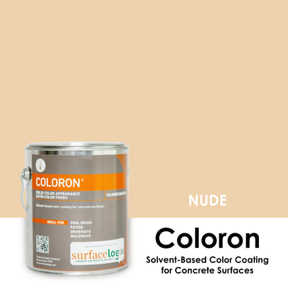 Coloron - Solvent-Based Color Coating for Concrete