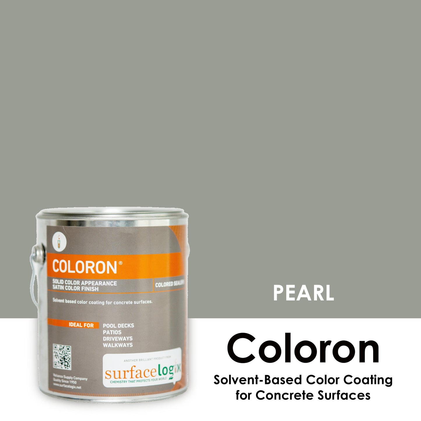Coloron - Solvent-Based Color Coating for Concrete