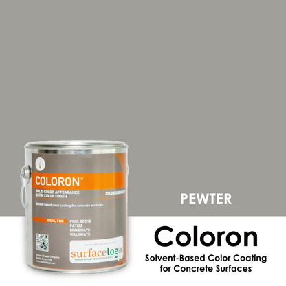 Coloron - Solvent-Based Color Coating for Concrete