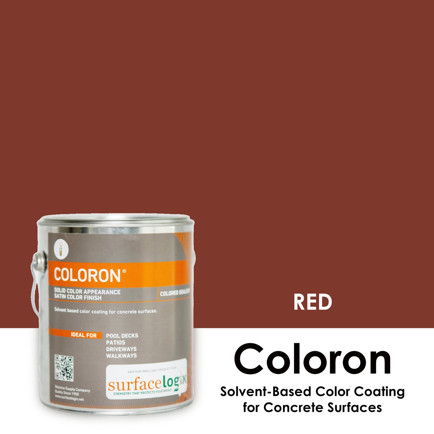 Coloron - Solvent-Based Color Coating for Concrete