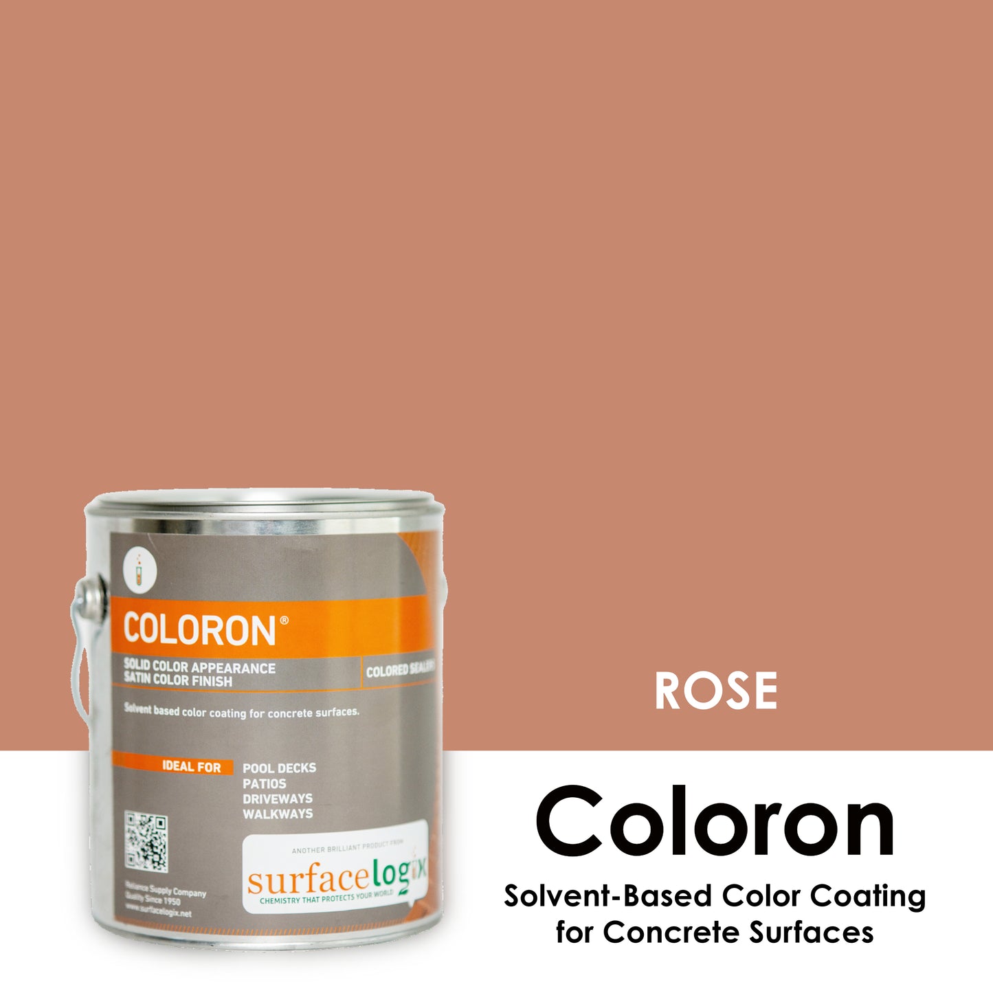 Coloron - Solvent-Based Color Coating for Concrete