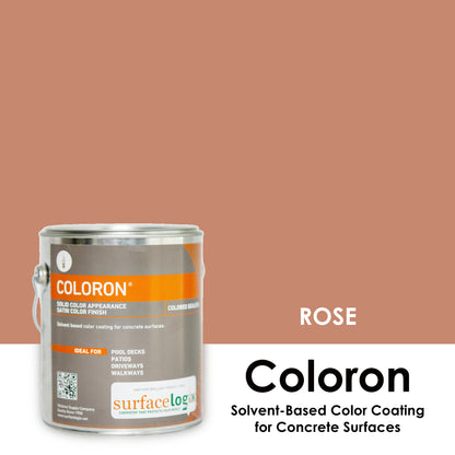 Coloron - Solvent-Based Color Coating for Concrete