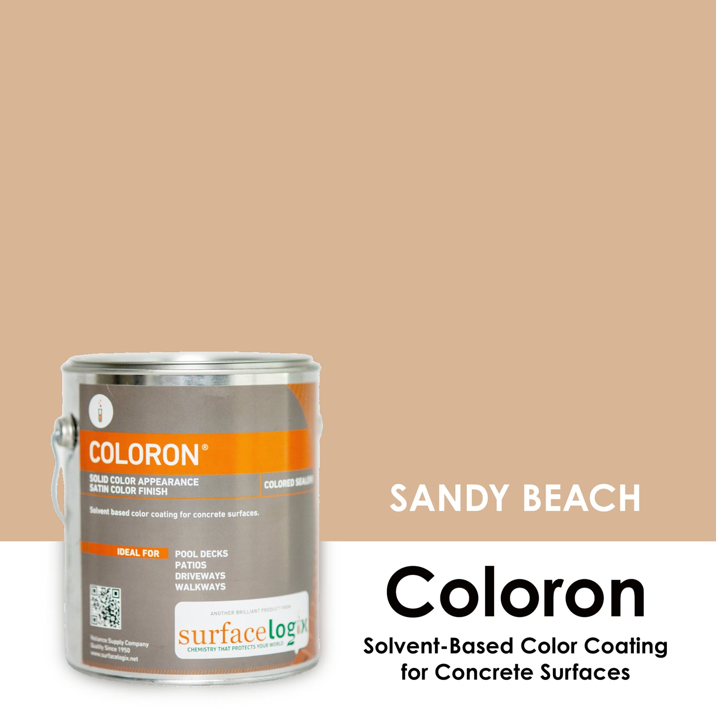 Coloron - Solvent-Based Color Coating for Concrete