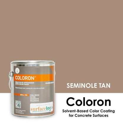 Coloron - Solvent-Based Color Coating for Concrete