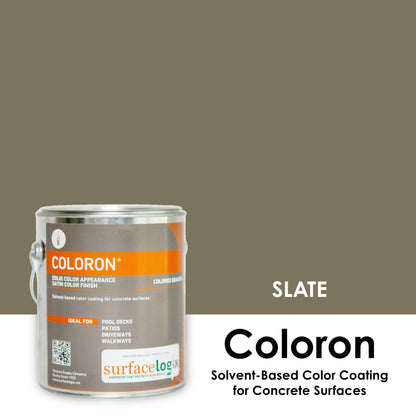 Coloron - Solvent-Based Color Coating for Concrete