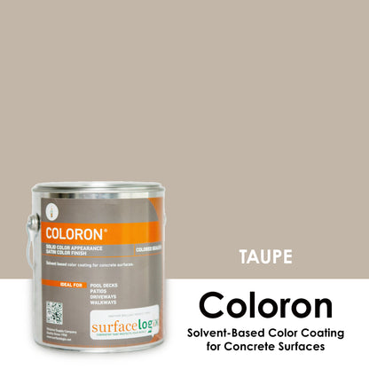 Coloron - Solvent-Based Color Coating for Concrete