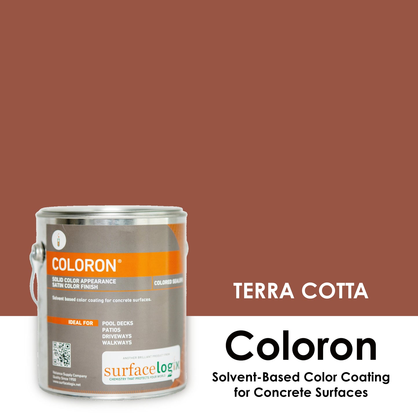 Coloron - Solvent-Based Color Coating for Concrete
