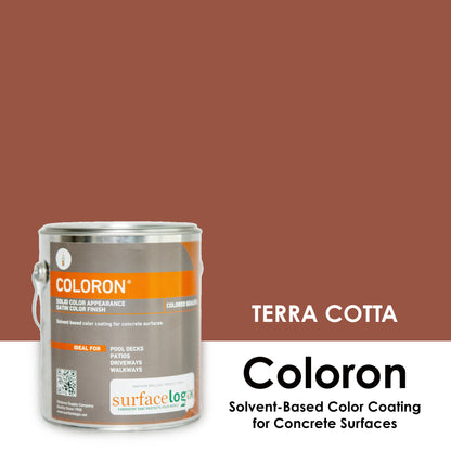 Coloron - Solvent-Based Color Coating for Concrete