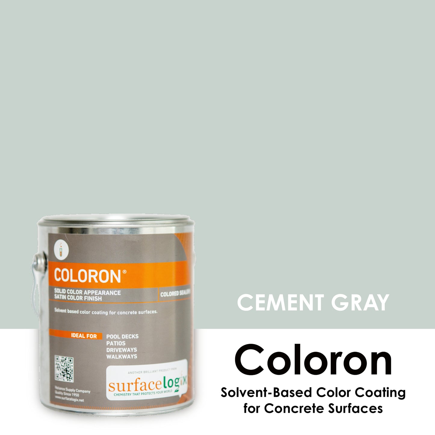 Coloron - Solvent-Based Color Coating for Concrete