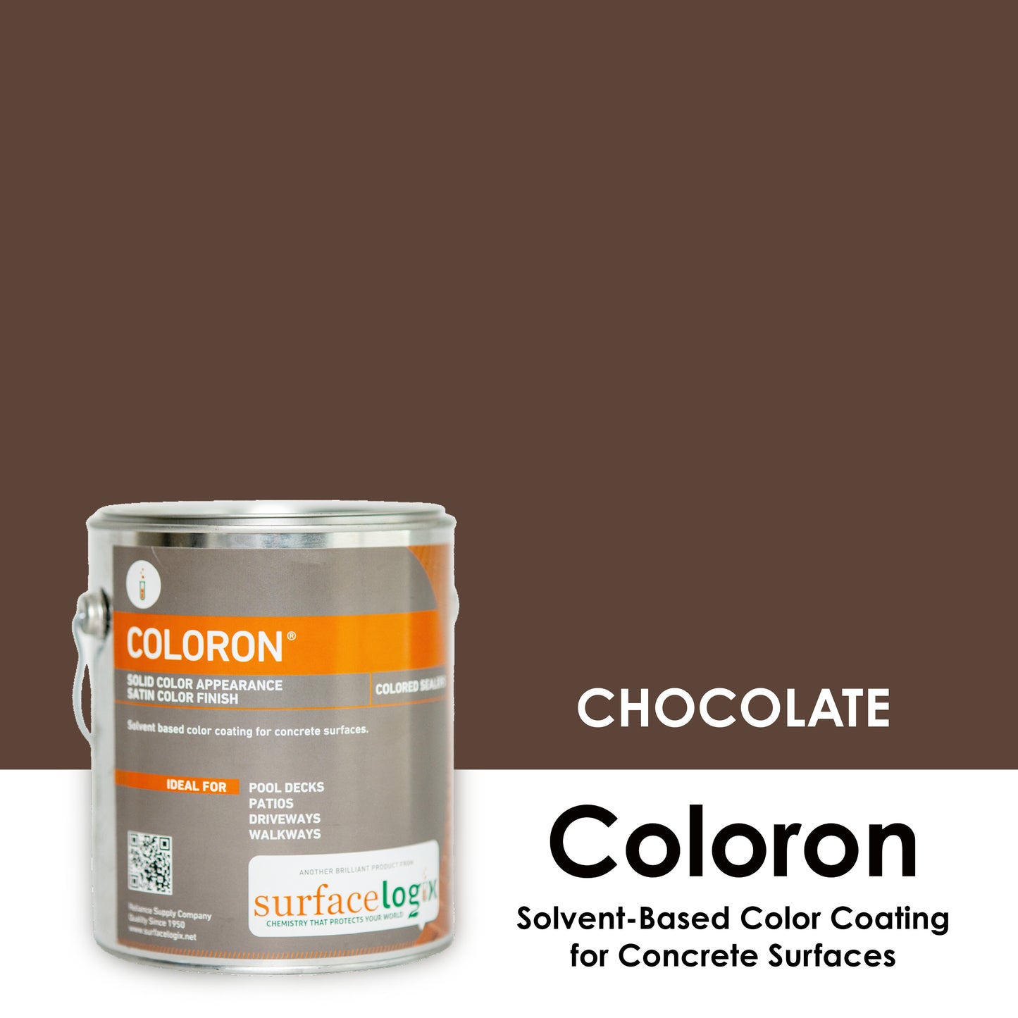 Coloron - Solvent-Based Color Coating for Concrete