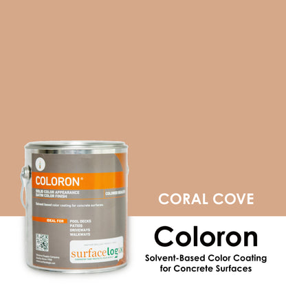 Coloron - Solvent-Based Color Coating for Concrete
