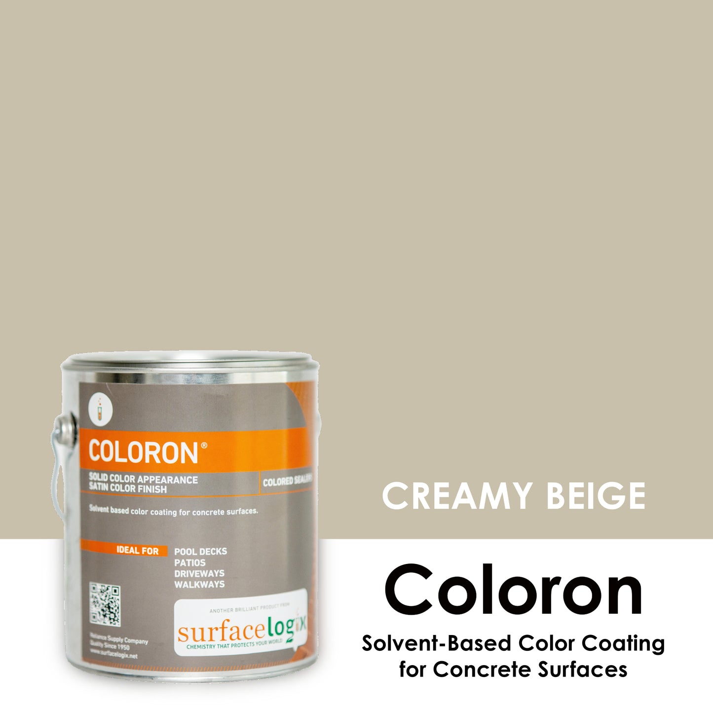 Coloron - Solvent-Based Color Coating for Concrete