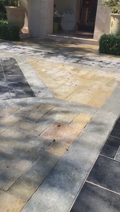 Video showing the results of using Surfacelogix Cobble Strip