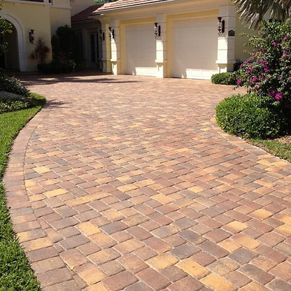 Driveway Cobble Loc (Original/Semi-Gloss) is waterborne protection for concrete pavers, natural stone, stamped concrete, concrete surfaces, TD One Step. Use Cobble Loc to clean and seal pavers the same day, even on damp surfaces. Cobble Loc offers a wet look and semi-gloss finish in an eco-friendly, two-part, water-based kit.