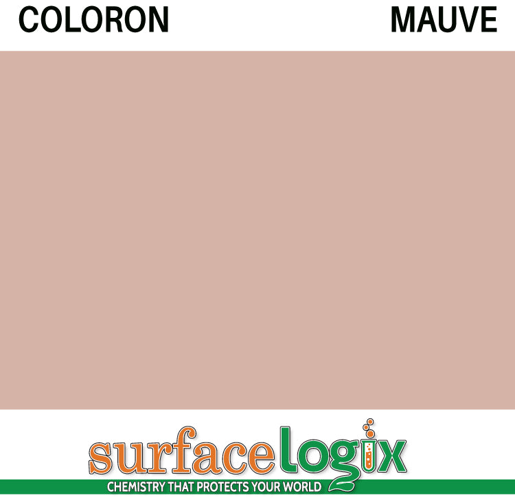 Mauve Coloron is solvent based colored sealer made to penetrate concrete. 30 custom colors available. Highly resistant to acids, oils, and tire marking on paver walkways, driveways, patios, garage floors, and pool decks. Coloron has been widely recognized as the best in decorative concrete protection since the 1960’s. 