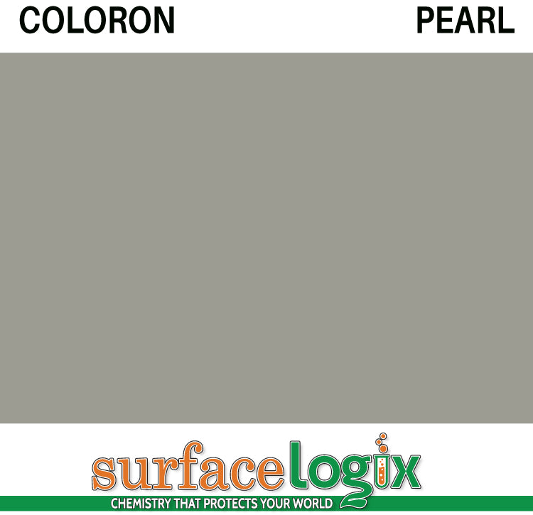 Pearl Coloron is solvent based colored sealer made to penetrate concrete. 30 custom colors available. Highly resistant to acids, oils, and tire marking on paver walkways, driveways, patios, garage floors, and pool decks. Coloron has been widely recognized as the best in decorative concrete protection since the 1960’s. 